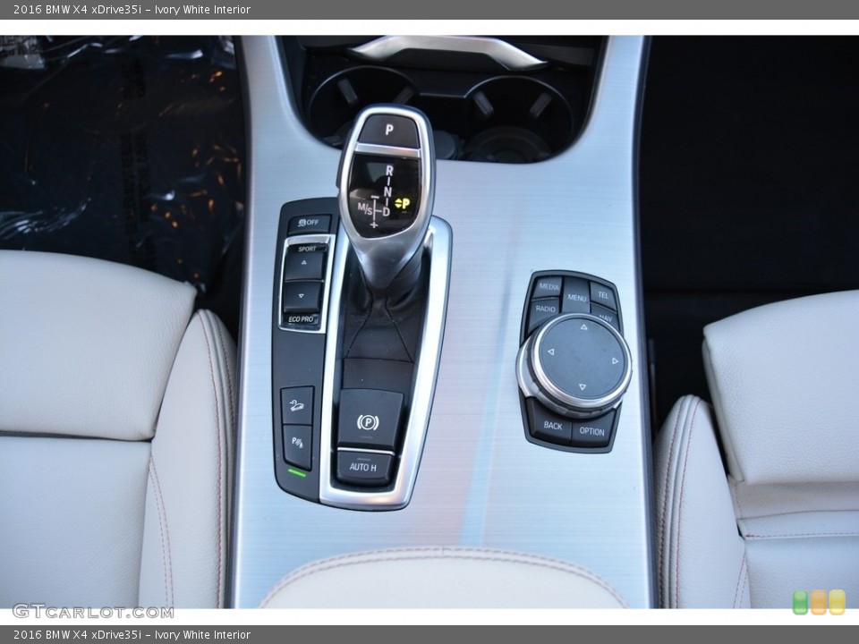 Ivory White Interior Transmission for the 2016 BMW X4 xDrive35i #116953324