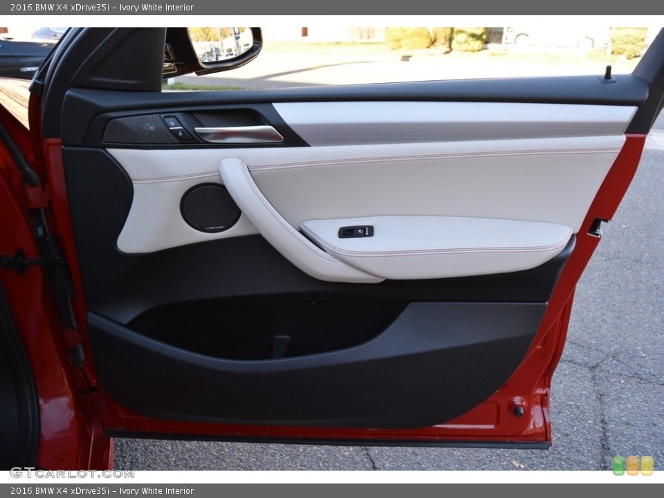 Ivory White Interior Door Panel for the 2016 BMW X4 xDrive35i #116953531