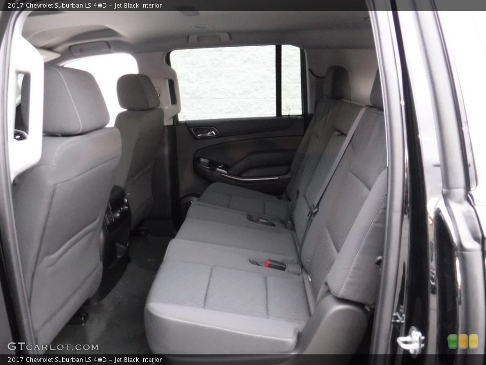 Jet Black Interior Rear Seat for the 2017 Chevrolet Suburban LS 4WD #116953723