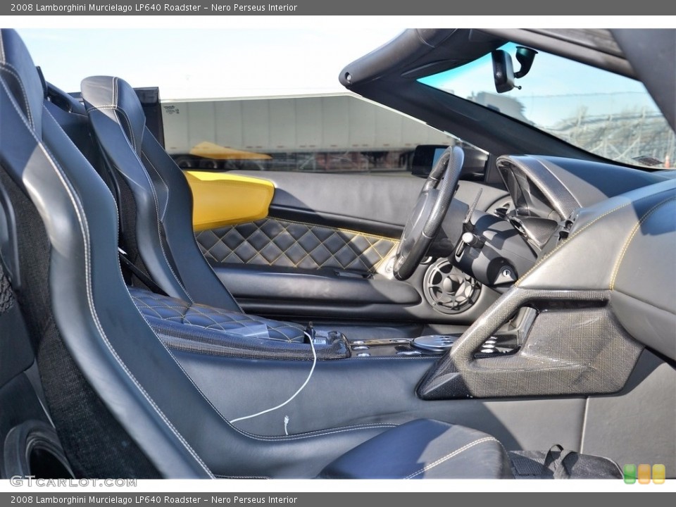 Nero Perseus Interior Dashboard for the 2008 Lamborghini Murcielago LP640 Roadster #116953879