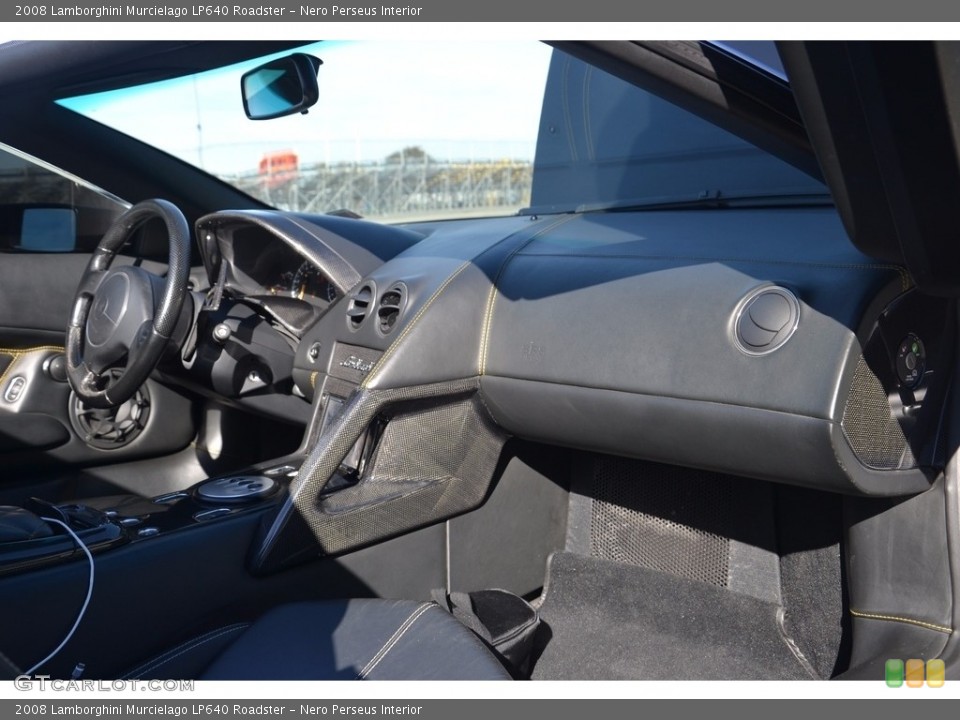 Nero Perseus Interior Dashboard for the 2008 Lamborghini Murcielago LP640 Roadster #116953973