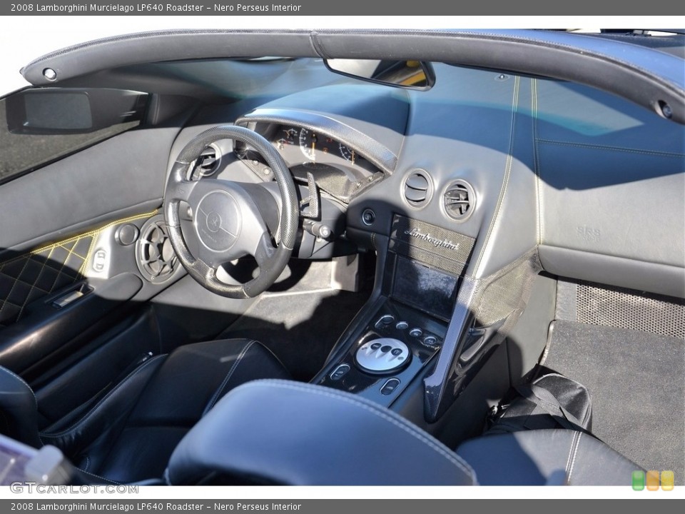 Nero Perseus Interior Dashboard for the 2008 Lamborghini Murcielago LP640 Roadster #116953998