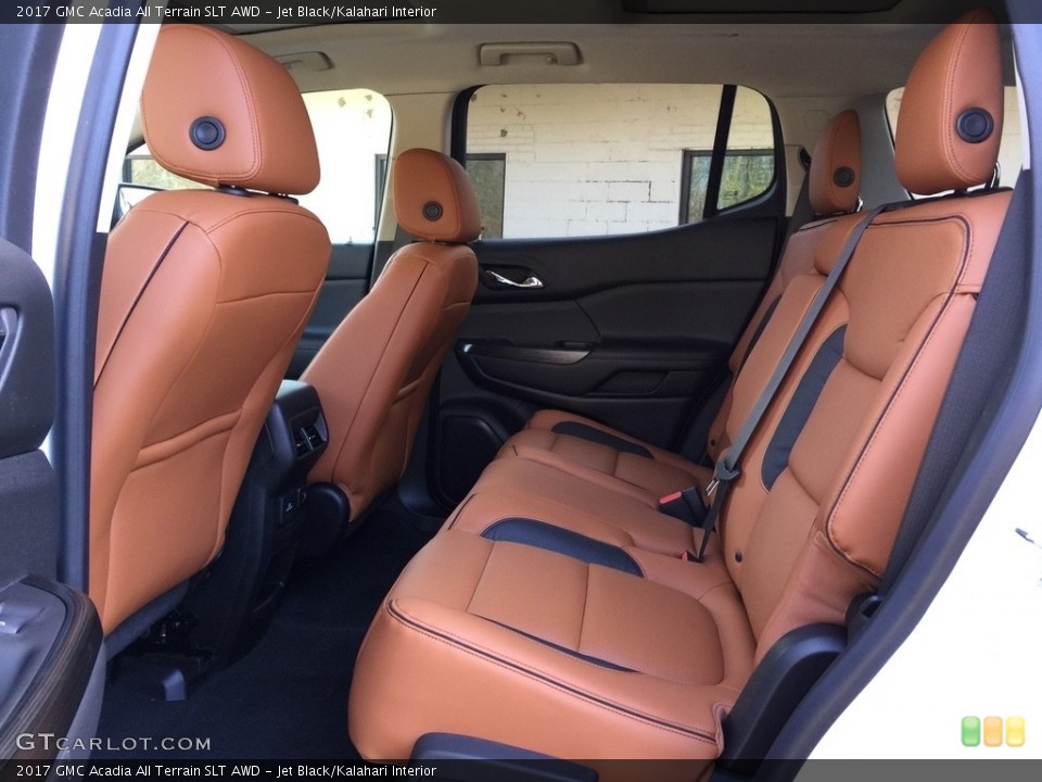Jet Black/Kalahari Interior Rear Seat for the 2017 GMC Acadia All Terrain SLT AWD #116954158