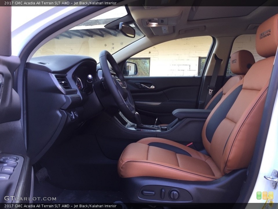 Jet Black/Kalahari Interior Photo for the 2017 GMC Acadia All Terrain SLT AWD #116954209