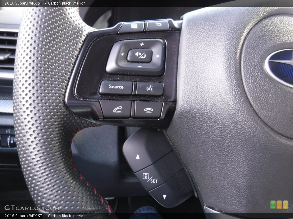 Carbon Black Interior Controls for the 2016 Subaru WRX STI #116954413