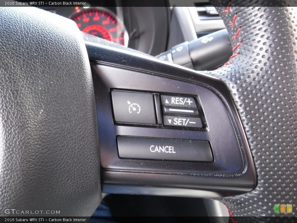 Carbon Black Interior Controls for the 2016 Subaru WRX STI #116954437