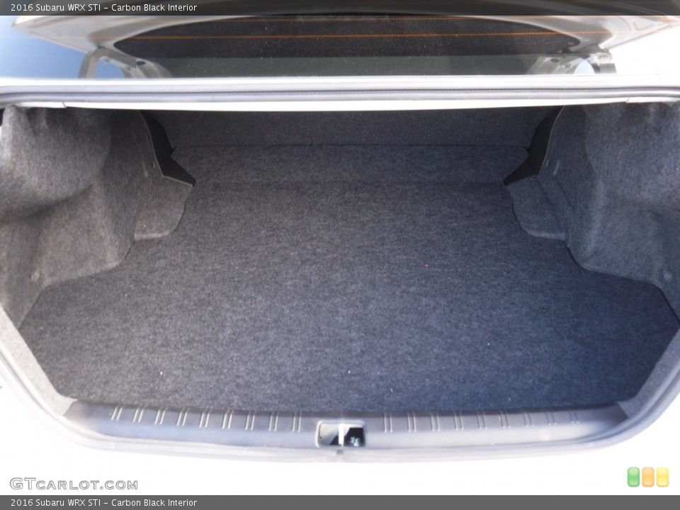 Carbon Black Interior Trunk for the 2016 Subaru WRX STI #116954509