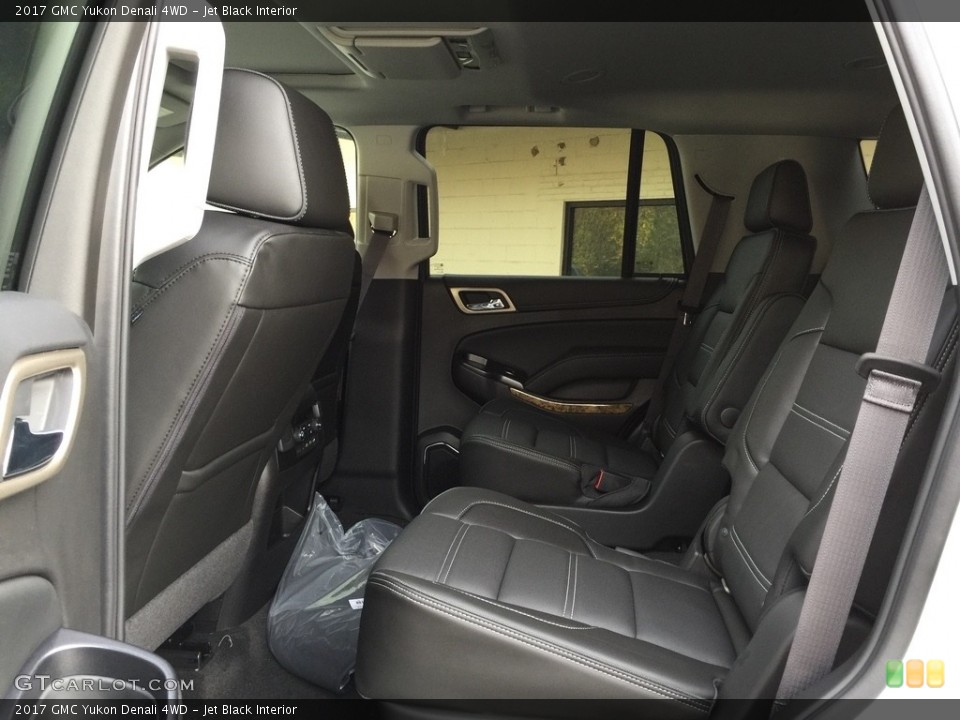Jet Black Interior Rear Seat for the 2017 GMC Yukon Denali 4WD #116954740