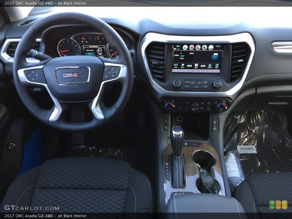 Jet Black Interior Dashboard for the 2017 GMC Acadia SLE AWD #116955334