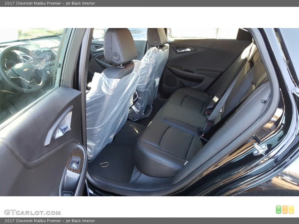 Jet Black Interior Rear Seat for the 2017 Chevrolet Malibu Premier #116955418