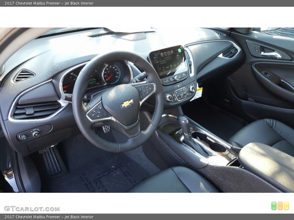 Jet Black Interior Photo for the 2017 Chevrolet Malibu Premier #116955445