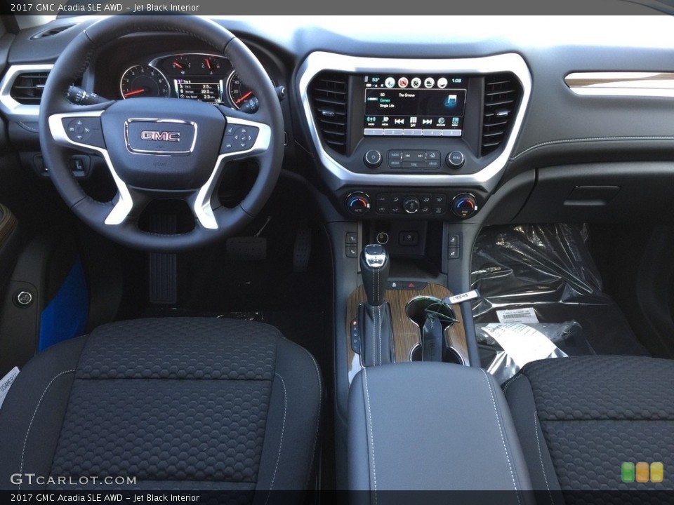 Jet Black Interior Dashboard for the 2017 GMC Acadia SLE AWD #116955601