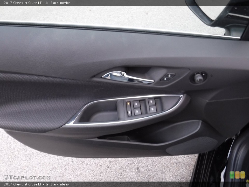 Jet Black Interior Door Panel for the 2017 Chevrolet Cruze LT #116955946