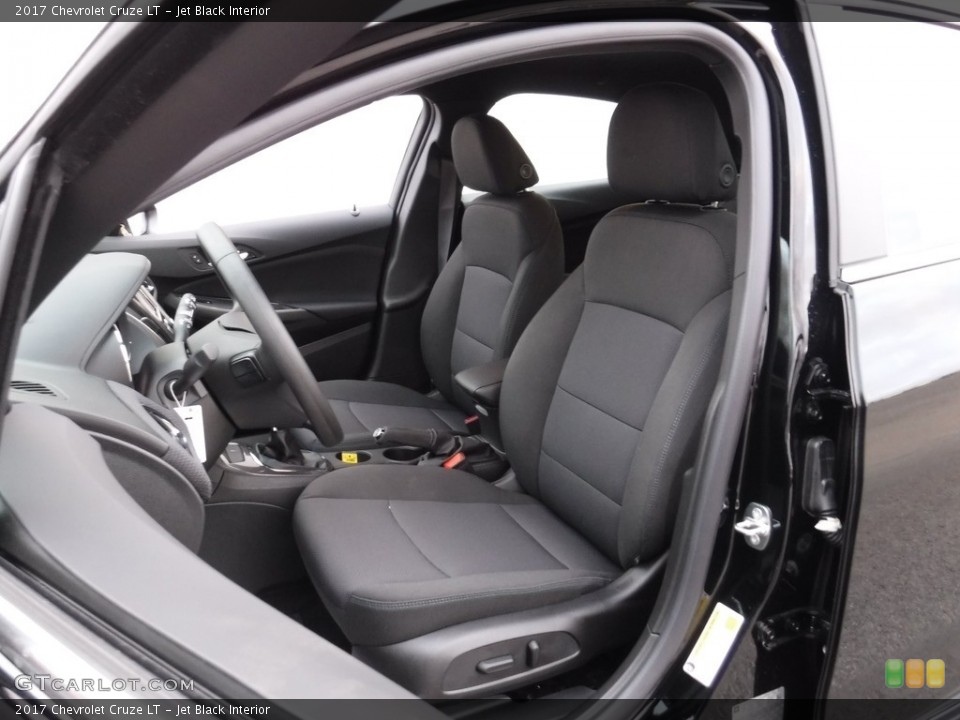 Jet Black Interior Front Seat for the 2017 Chevrolet Cruze LT #116955988