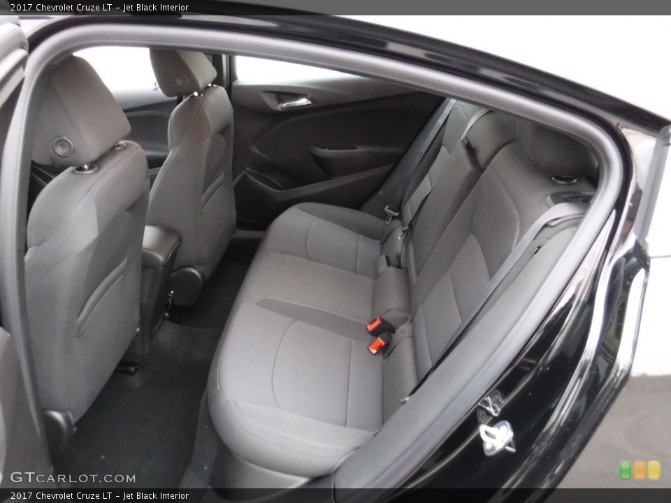 Jet Black Interior Rear Seat for the 2017 Chevrolet Cruze LT #116956249