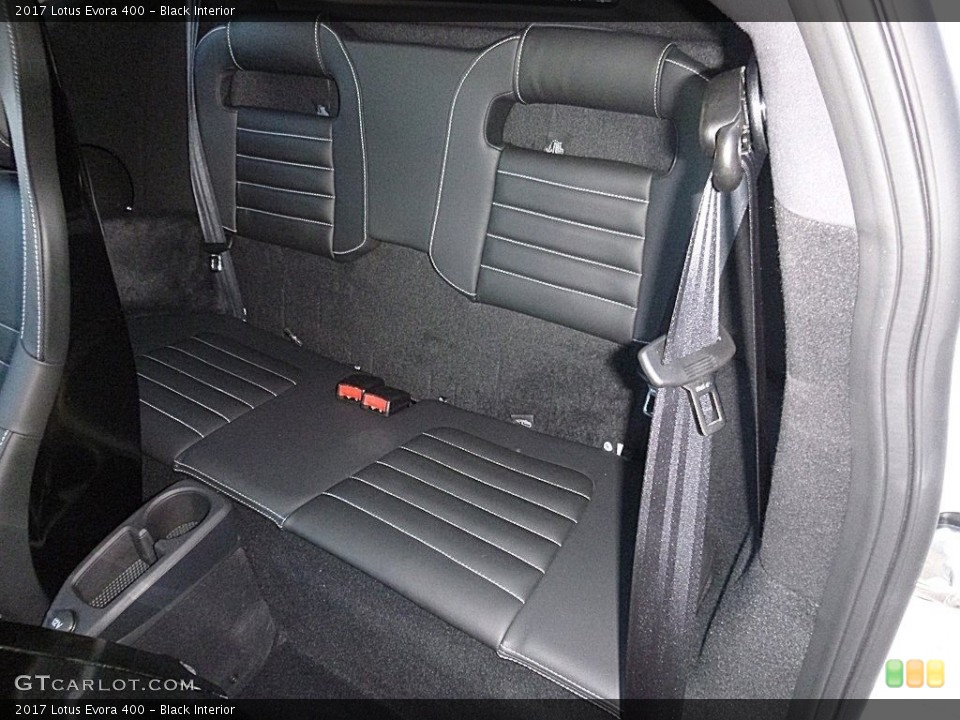 Black Interior Rear Seat for the 2017 Lotus Evora 400 #116958556