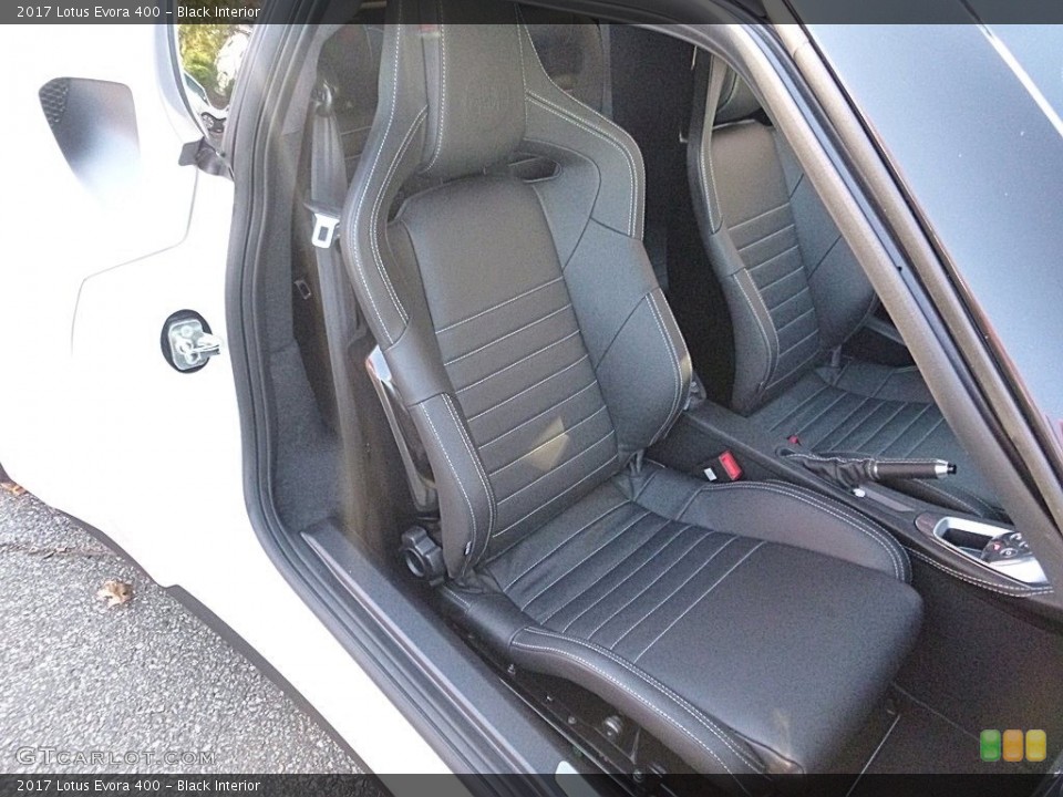 Black Interior Front Seat for the 2017 Lotus Evora 400 #116958598