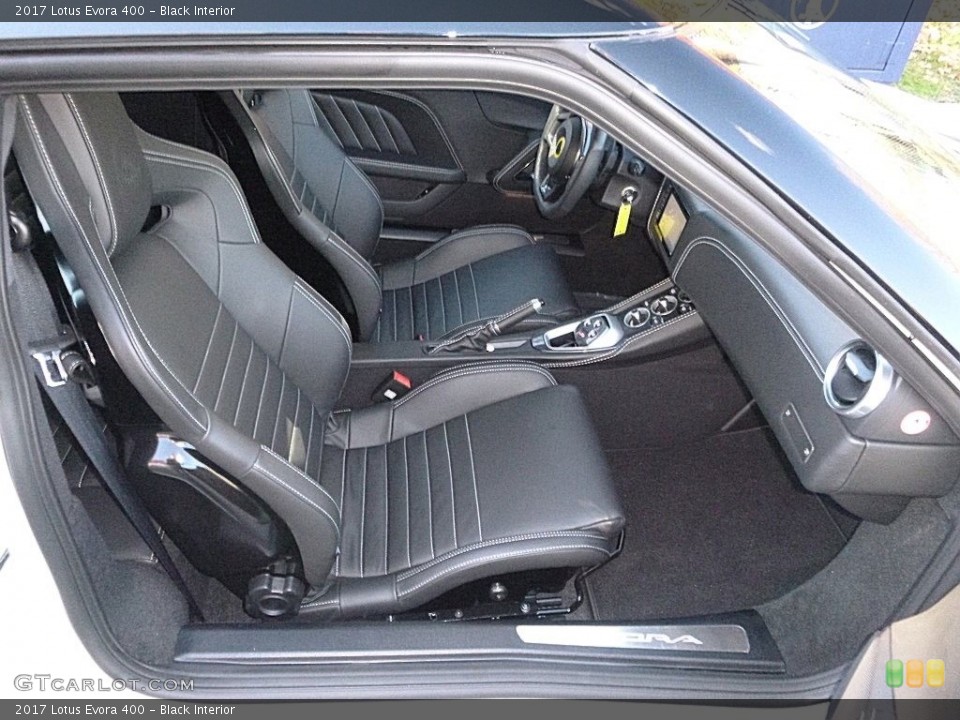Black Interior Front Seat for the 2017 Lotus Evora 400 #116958613