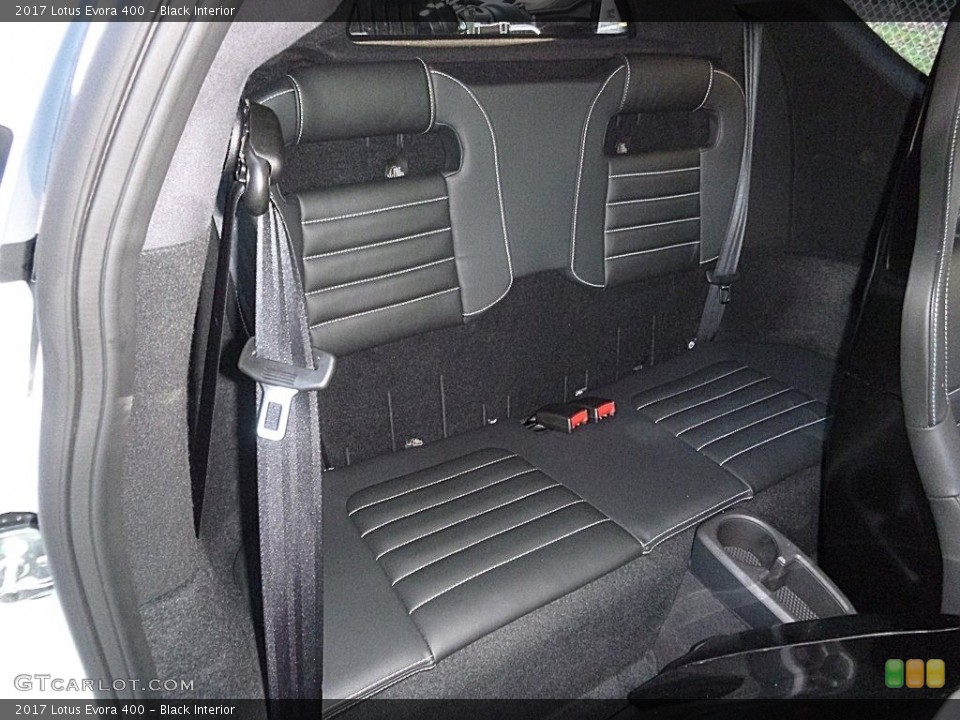 Black Interior Rear Seat for the 2017 Lotus Evora 400 #116958634