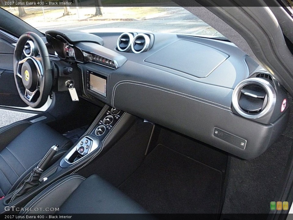 Black Interior Dashboard for the 2017 Lotus Evora 400 #116958670