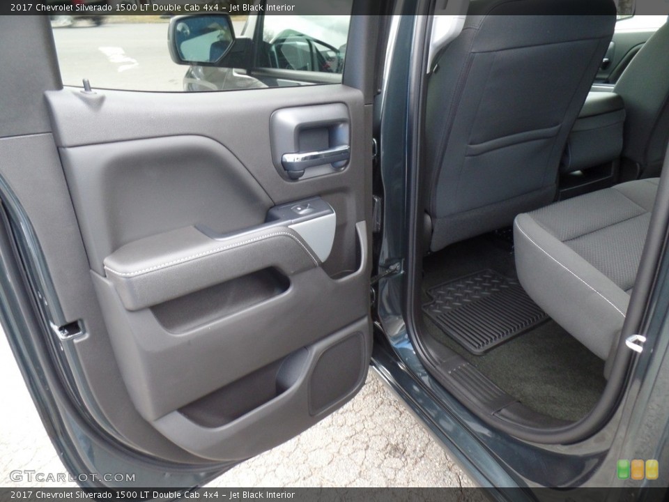 Jet Black Interior Door Panel for the 2017 Chevrolet Silverado 1500 LT Double Cab 4x4 #116959860