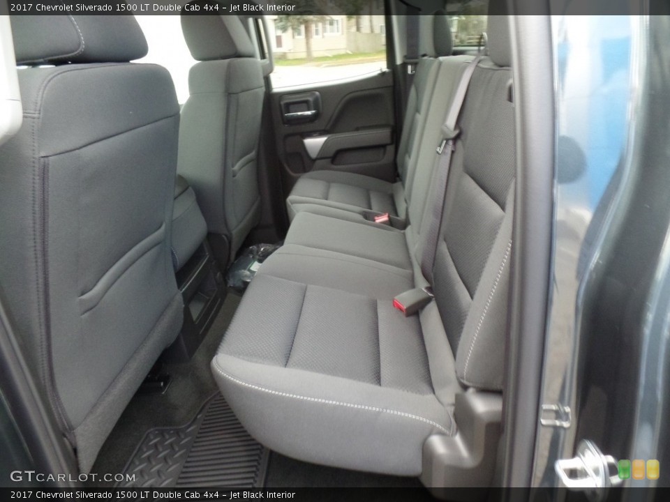 Jet Black Interior Rear Seat for the 2017 Chevrolet Silverado 1500 LT Double Cab 4x4 #116959900