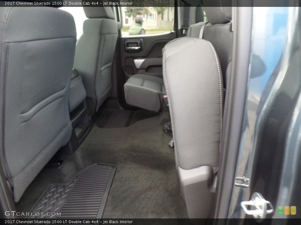 Jet Black Interior Rear Seat for the 2017 Chevrolet Silverado 1500 LT Double Cab 4x4 #116959924