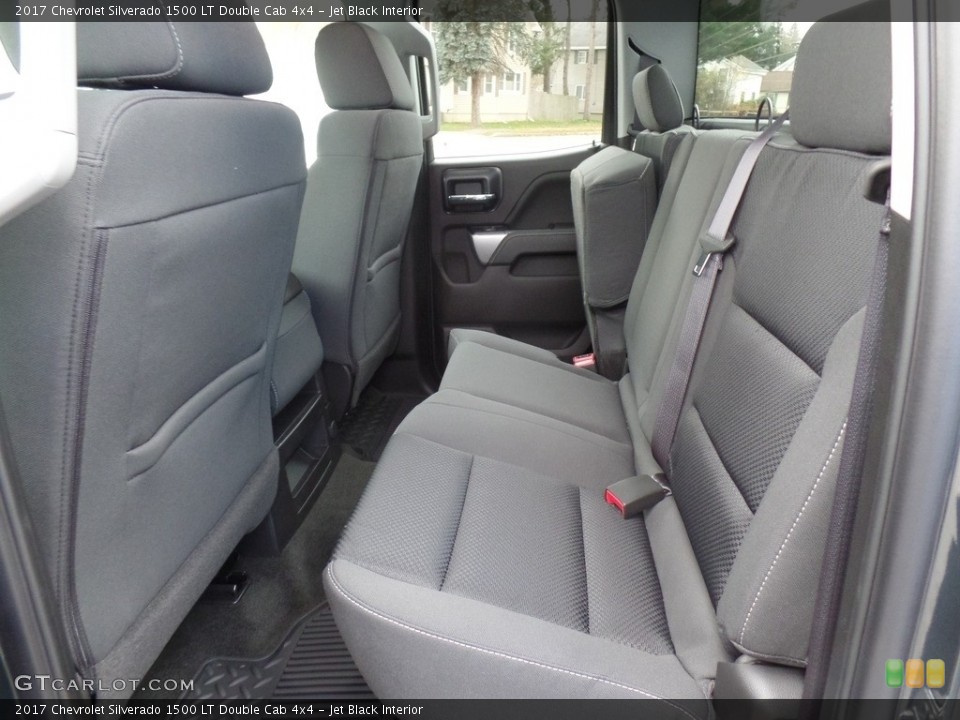 Jet Black Interior Rear Seat for the 2017 Chevrolet Silverado 1500 LT Double Cab 4x4 #116959963