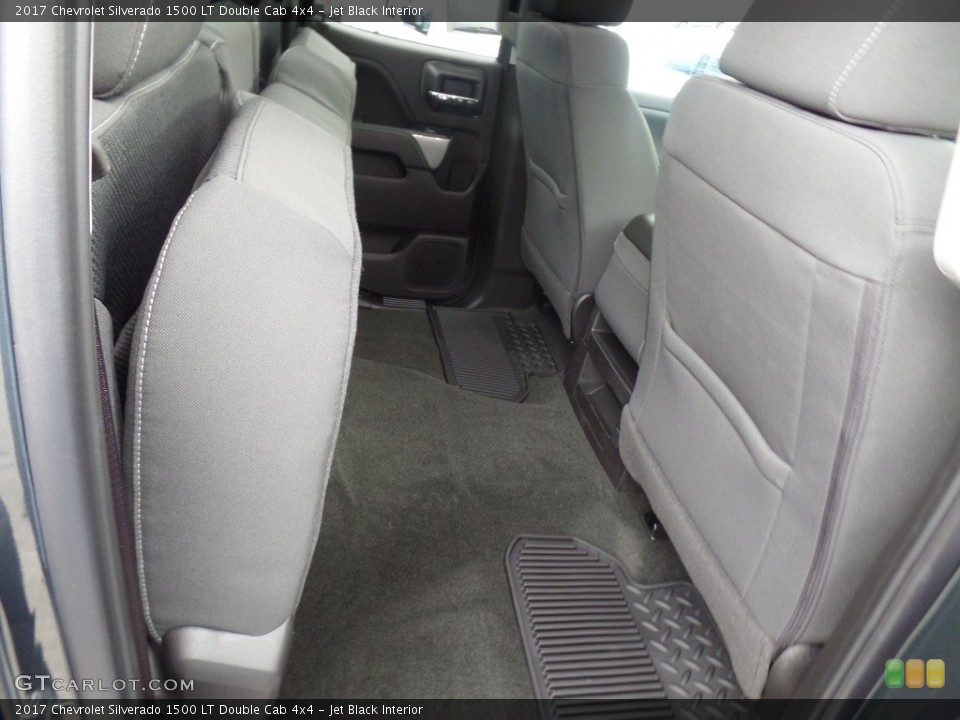 Jet Black Interior Rear Seat for the 2017 Chevrolet Silverado 1500 LT Double Cab 4x4 #116960083