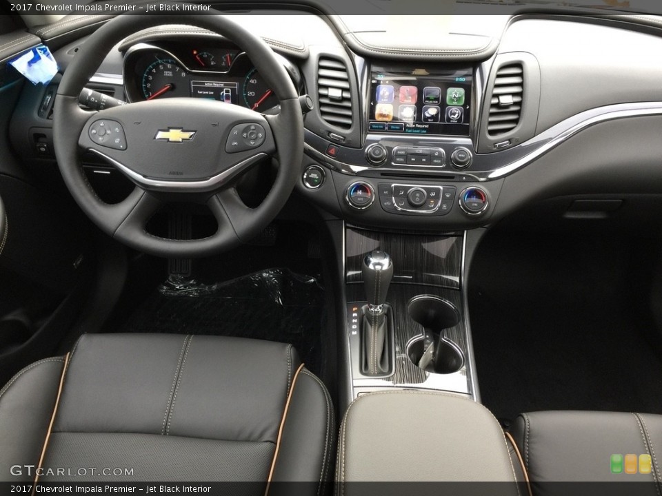Jet Black Interior Dashboard for the 2017 Chevrolet Impala Premier #116961511