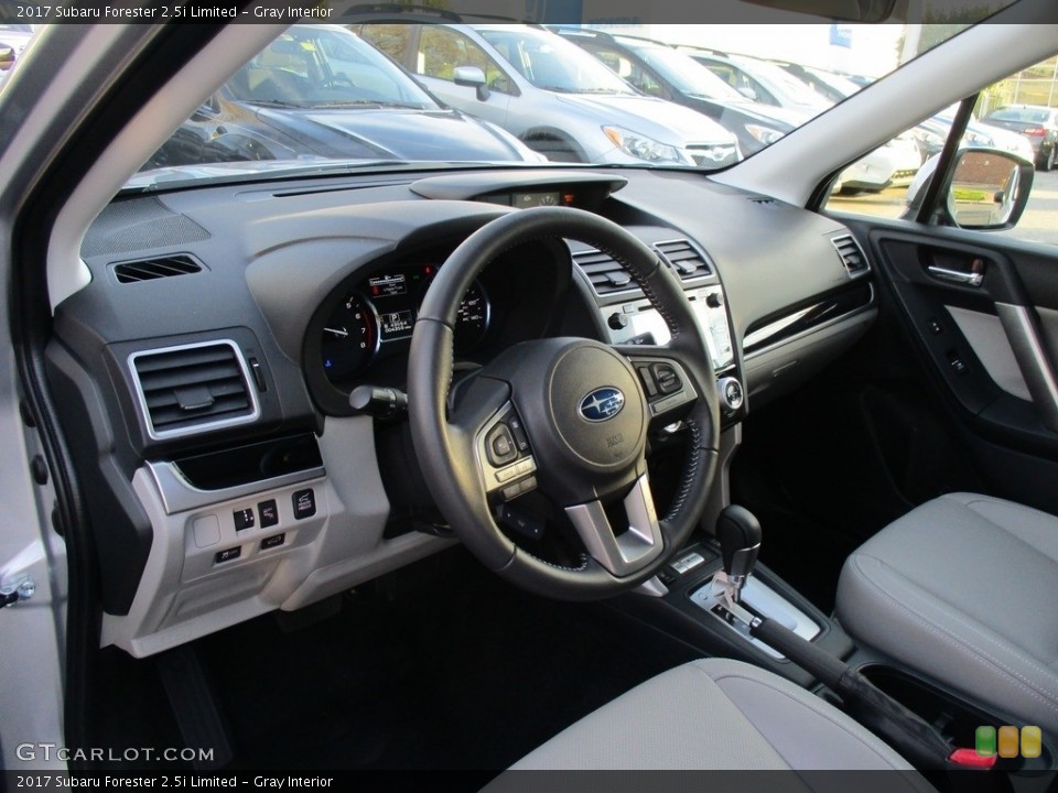 Gray 2017 Subaru Forester Interiors