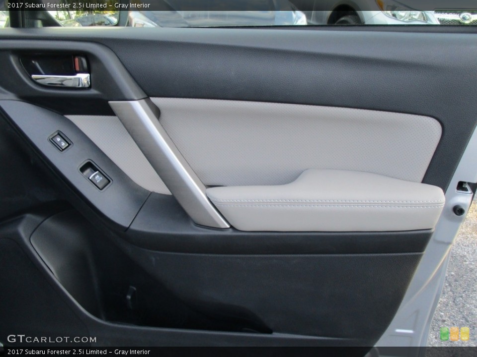 Gray Interior Door Panel for the 2017 Subaru Forester 2.5i Limited #116961976