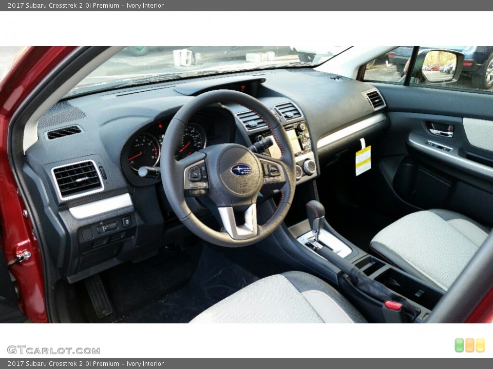 Ivory Interior Front Seat for the 2017 Subaru Crosstrek 2.0i Premium #116964721