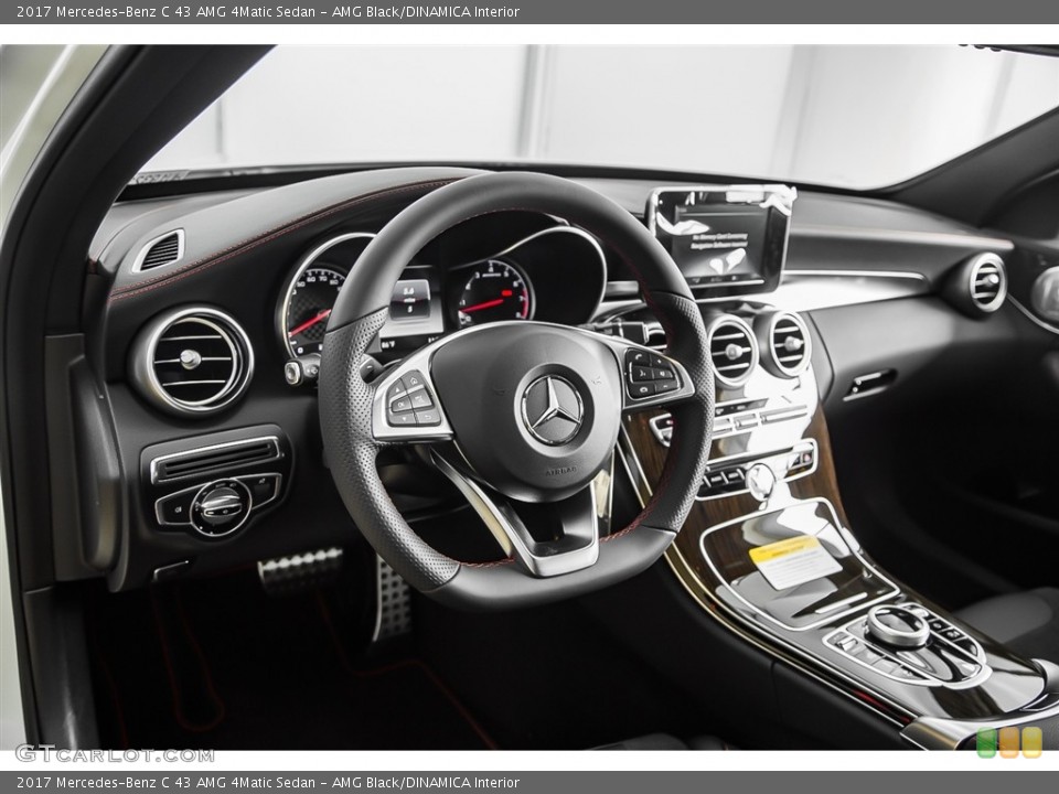 AMG Black/DINAMICA Interior Dashboard for the 2017 Mercedes-Benz C 43 AMG 4Matic Sedan #116965057