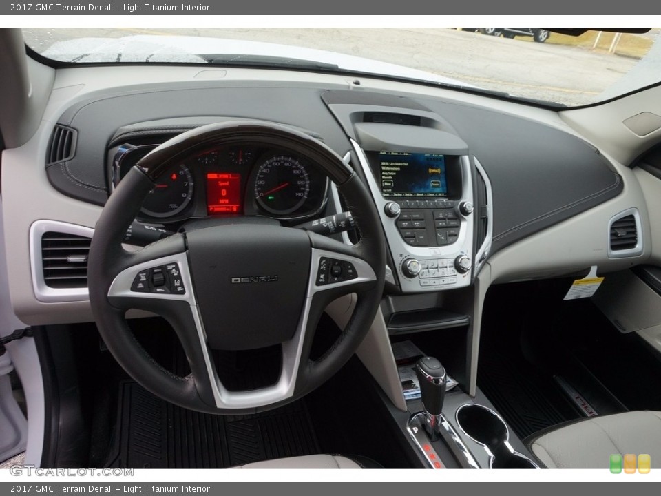 Light Titanium Interior Dashboard for the 2017 GMC Terrain Denali #116970559