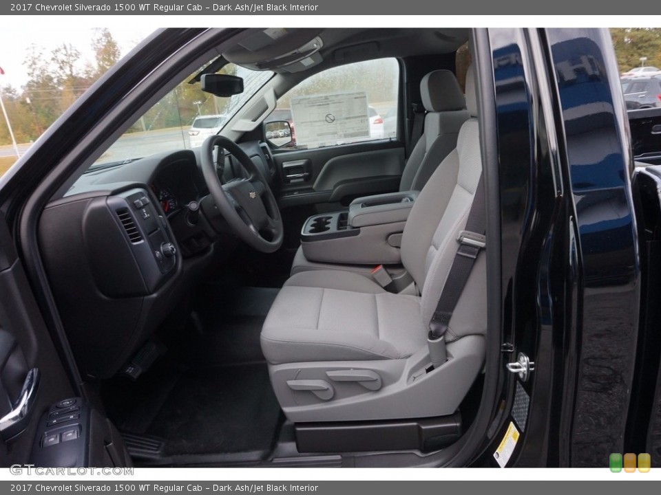 Dark Ash/Jet Black Interior Photo for the 2017 Chevrolet Silverado 1500 WT Regular Cab #116971360