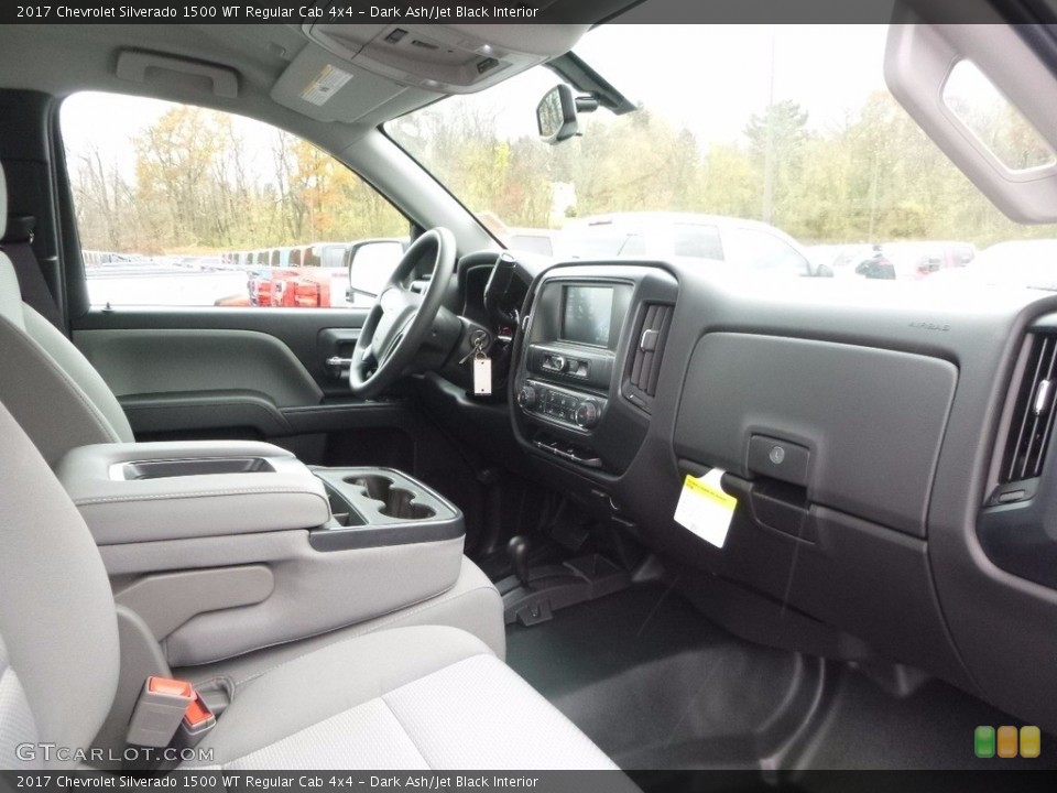 Dark Ash/Jet Black Interior Dashboard for the 2017 Chevrolet Silverado 1500 WT Regular Cab 4x4 #116973649