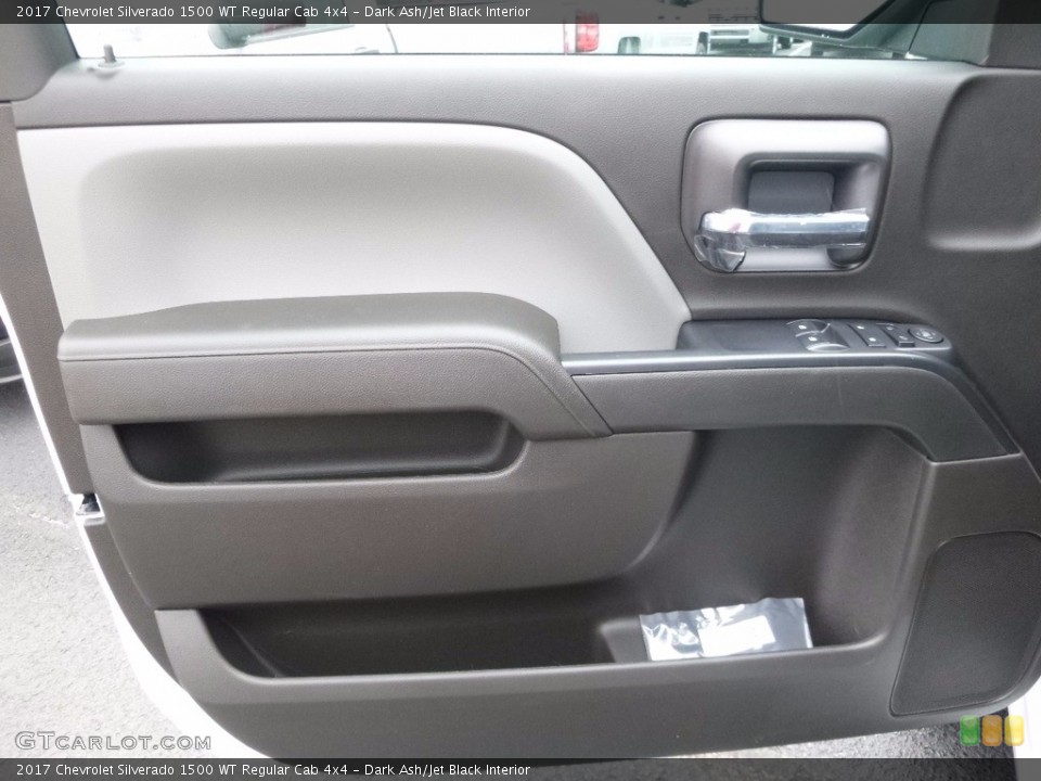 Dark Ash/Jet Black Interior Door Panel for the 2017 Chevrolet Silverado 1500 WT Regular Cab 4x4 #116973790