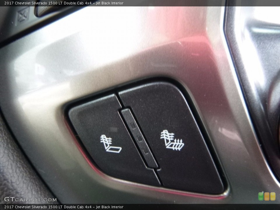Jet Black Interior Controls for the 2017 Chevrolet Silverado 1500 LT Double Cab 4x4 #116974240