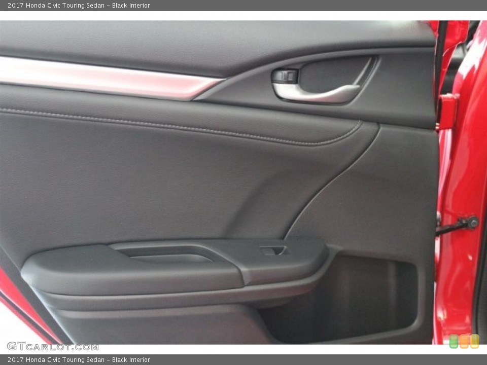 Black Interior Door Panel for the 2017 Honda Civic Touring Sedan #116975410