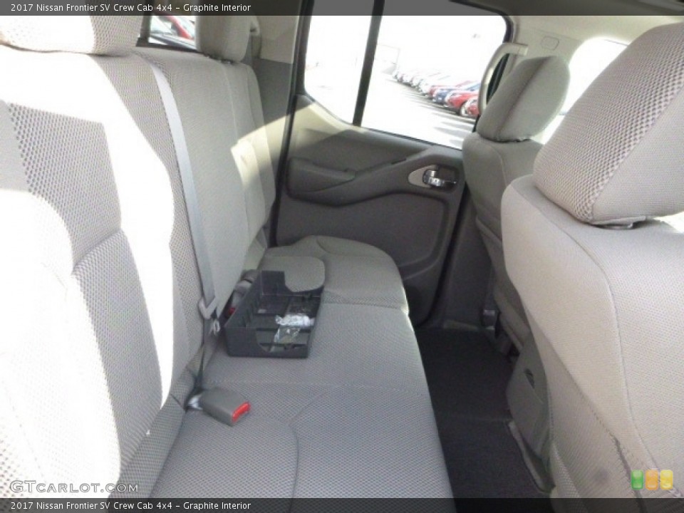 Graphite Interior Rear Seat for the 2017 Nissan Frontier SV Crew Cab 4x4 #116976124