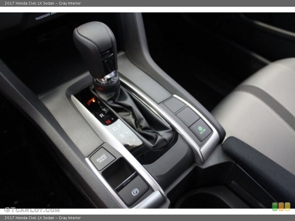 Gray Interior Transmission for the 2017 Honda Civic LX Sedan #116976625