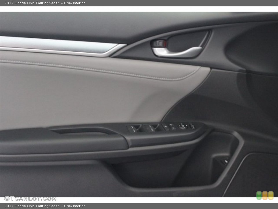 Gray Interior Door Panel for the 2017 Honda Civic Touring Sedan #116976802