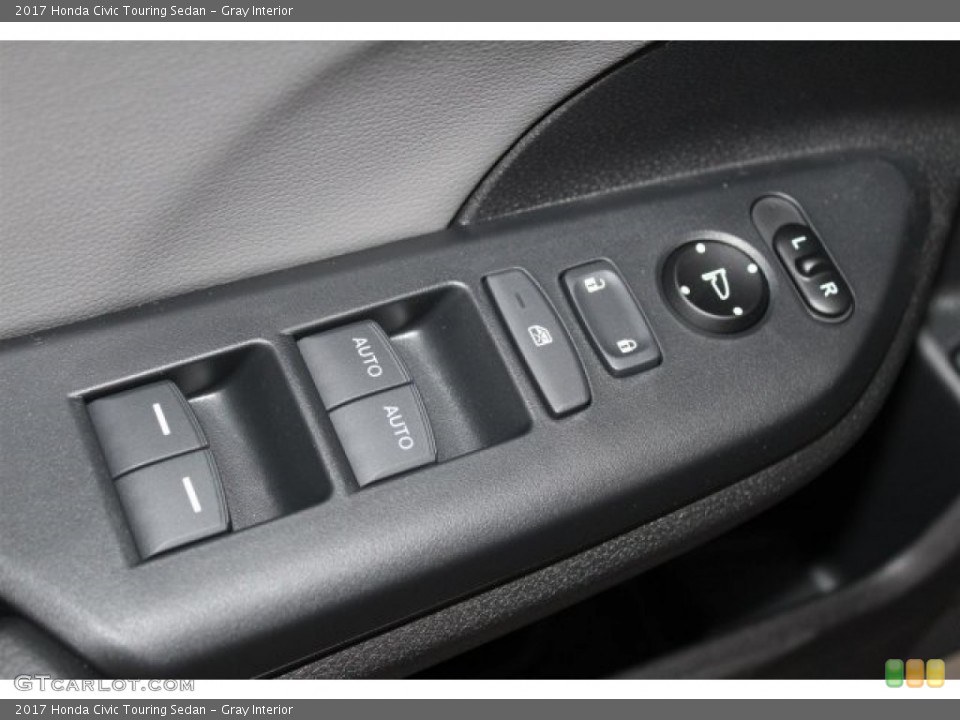 Gray Interior Controls for the 2017 Honda Civic Touring Sedan #116976808