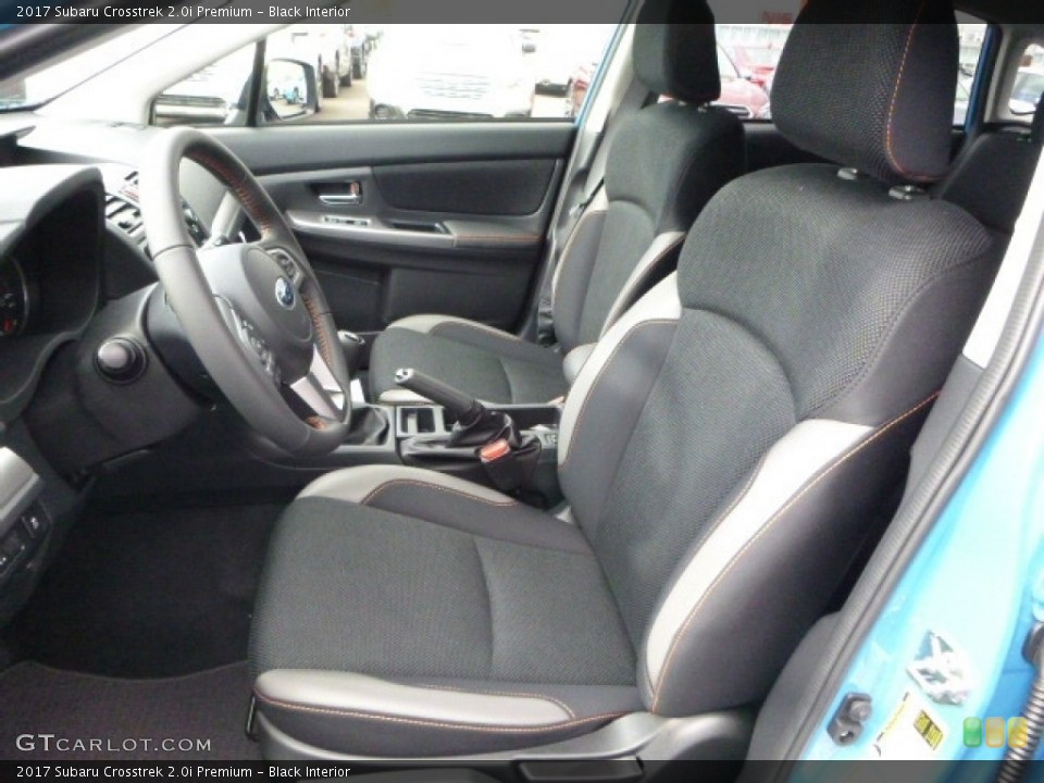 Black Interior Photo for the 2017 Subaru Crosstrek 2.0i Premium #116977093