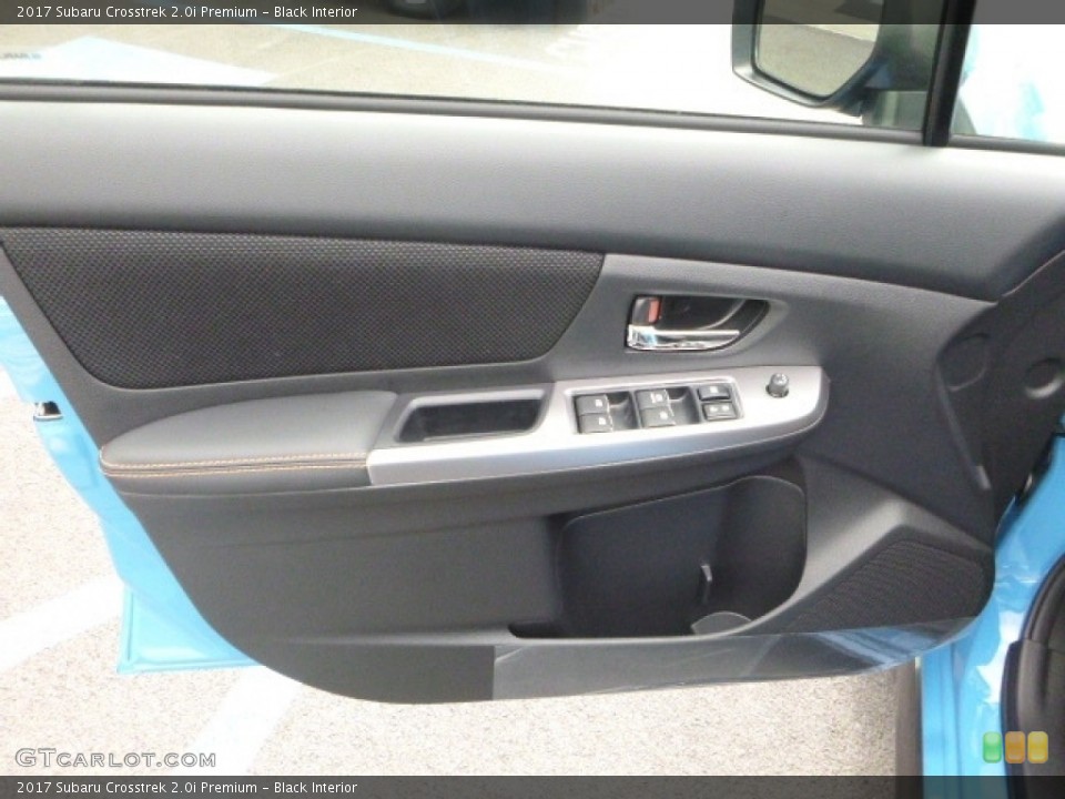 Black Interior Door Panel for the 2017 Subaru Crosstrek 2.0i Premium #116977106
