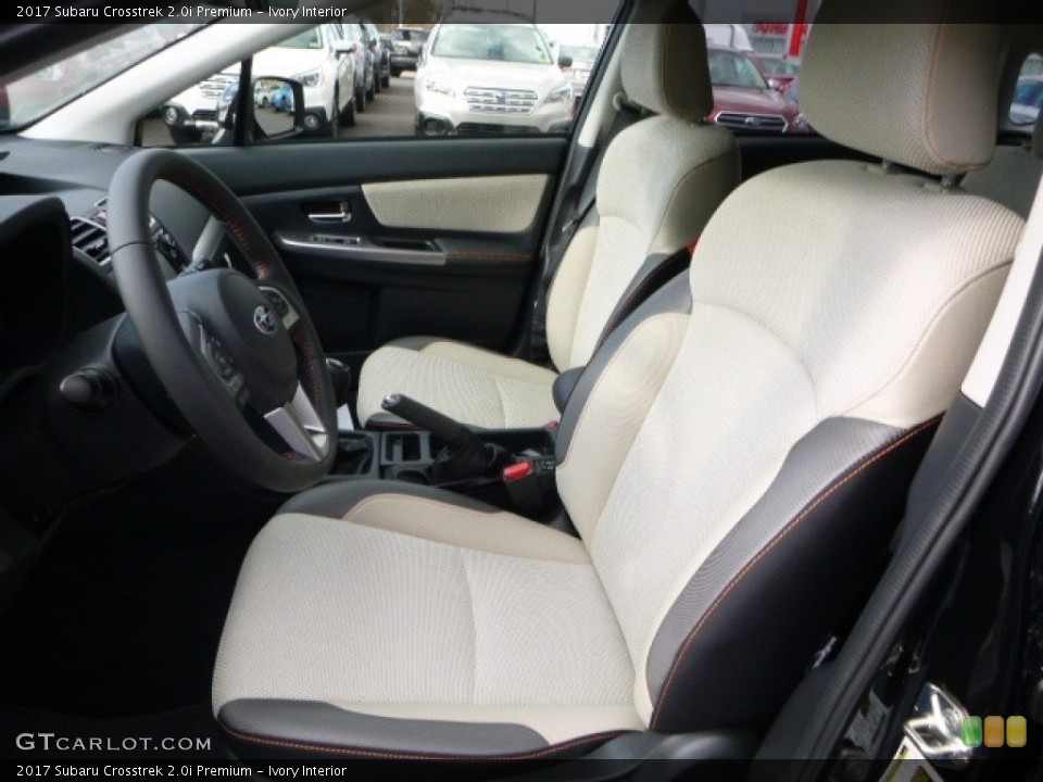Ivory Interior Photo for the 2017 Subaru Crosstrek 2.0i Premium #116977354