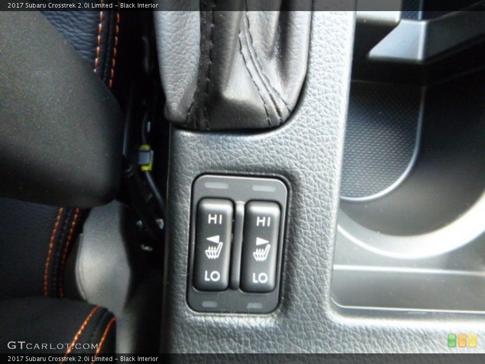 Black Interior Controls for the 2017 Subaru Crosstrek 2.0i Limited #116977690