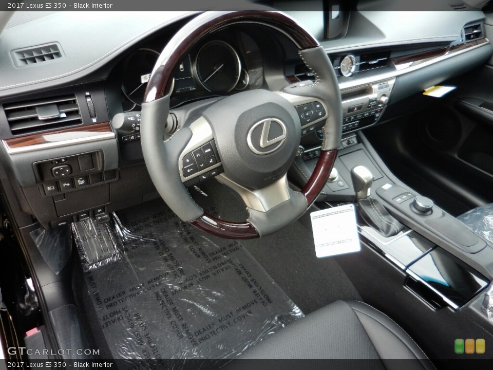 Black Interior Photo for the 2017 Lexus ES 350 #116978612