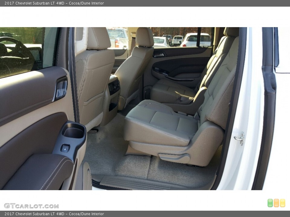 Cocoa/Dune 2017 Chevrolet Suburban Interiors